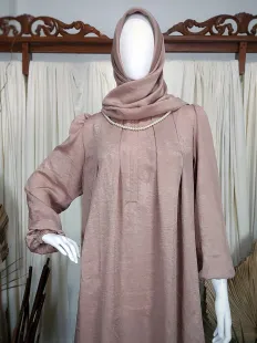 Gamis Light Santorini Dress Brown 2 brown_2