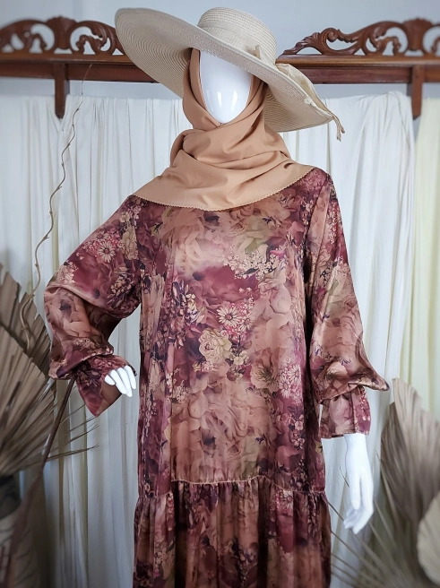 Gamis Gamis Bottom Layer Maroon Rose 2 maroon_2