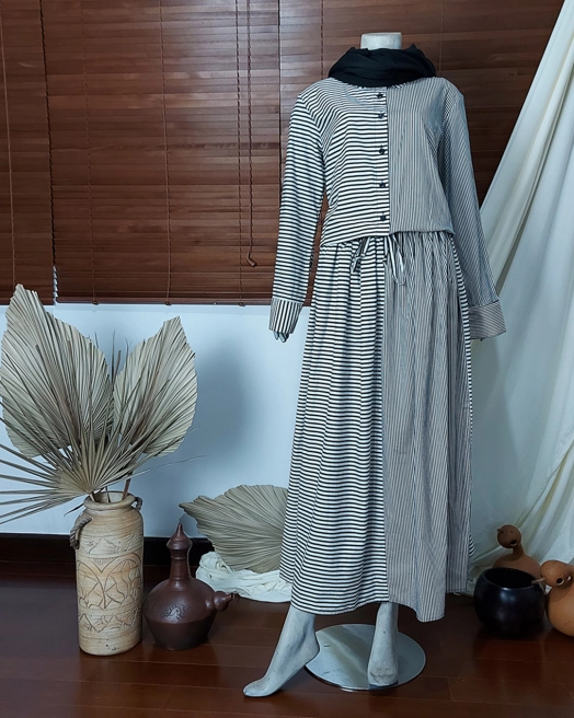 Gamis Maxi Cotton Dress Line 1 maxi_2