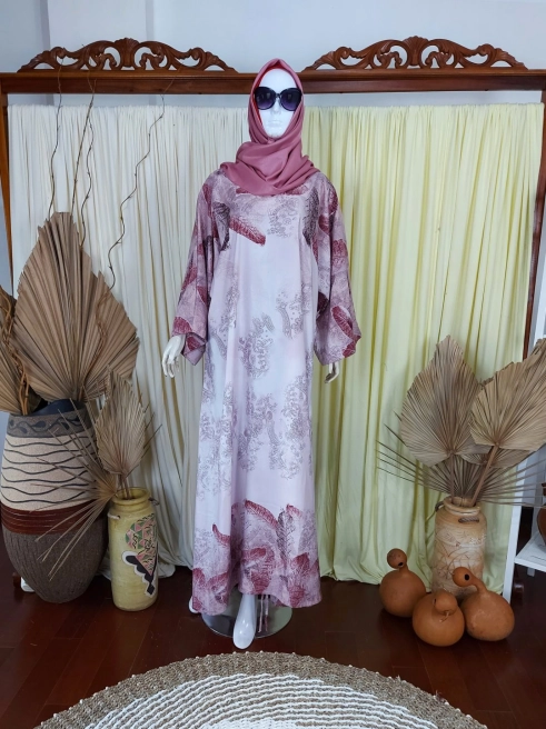 Gamis Kaftan Maxmara Pink 2 pink_2