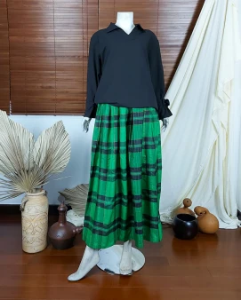 Skirt Sarung Tenun Green