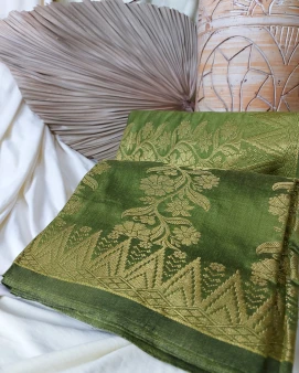 Kain Songket Green