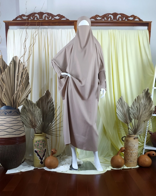 Niqab NIQAB SERIES CREAM<br>AB-DR01-NSCA 1 web_niqab_011